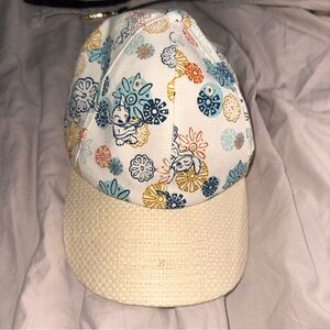 Disney Multicolor Floral Cap